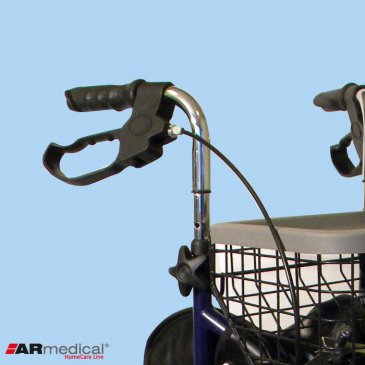 Ролятор ARmedical 3-колесный с сумкой и корзиной AR004 - фото2