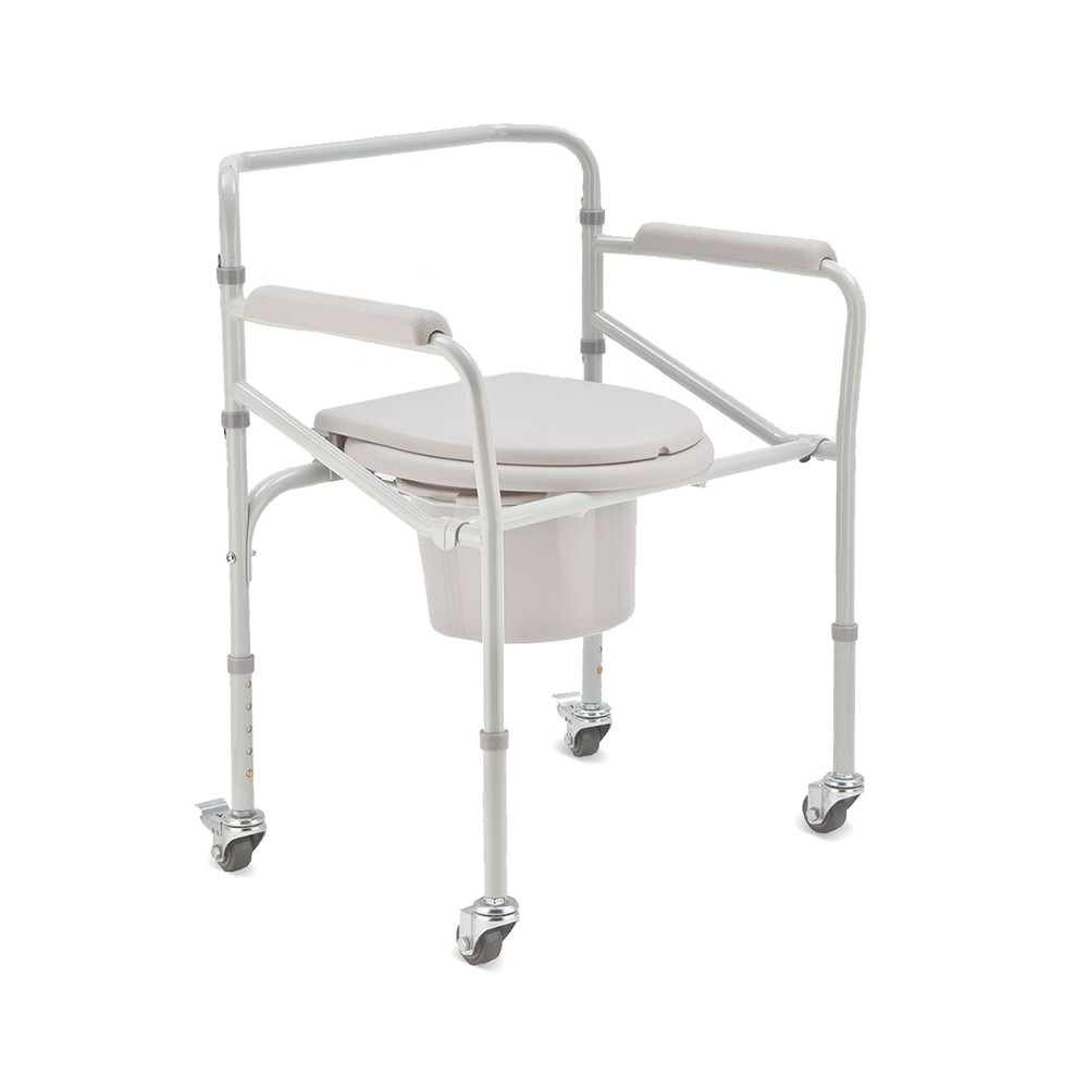 Кресло-коляска Armed H 005B с санитарным оснащением (широкая) - фото