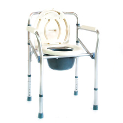Кресло-туалет Мега-Оптим FS894L складной - фото